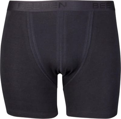 Beeren Heren Boxershort Dylan met gulp, Zwart, M, 2-pack