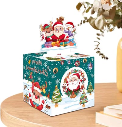 Geld Geld Lade - Organisatie Box - Feestelijke Vieringen - Met 30 Zakken - 24 x 12 x 0.3 cm