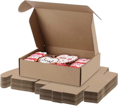 Inovra Plus - Kartonnen verzenddoos | 30-pack | Recyclebaar | Opbergdoos voor literatuur | Decoratieopslag | Duurzaam | 9 x 63 x 236 inch