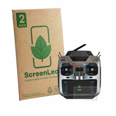 2 Stuks Screenprotector voor Robbe Futaba T16IZ Super - Hoogwaardige Beschermfolie transparant