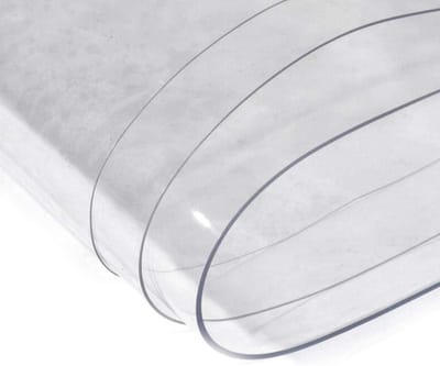 Waterdicht PVC Dekzeil - Zeil Cover - Bescherming Buiten - Scheurbestendig 12 Mil - 3x4m - Transparant