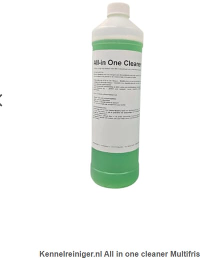 KennelReiniger.nl All in One Cleaner Multifris AllesReiniger 1L Concentraat