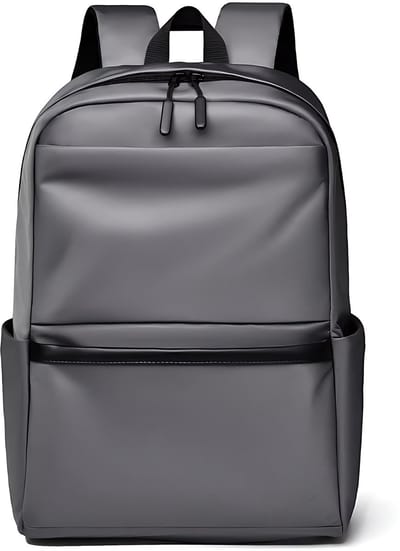 CarryQuest® - Laptoprugzak voor Heren - Grote Capaciteit + Verstelbare Schouderbanden - Duurzaam Nylon/Polyester - Grijs