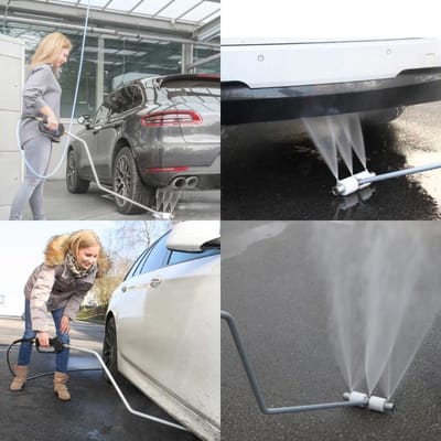 R+M Suttner - Professionele Roestvrijstaal Chassis Cleaner – Hogedruk Bodemreiniger - Nilfisk Gerni