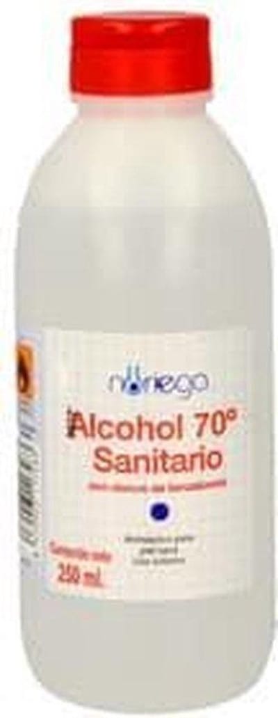 DESINFECTIE PACK: 5x 1L Alcohol 70º + 20 Steriele Gaasjes! Perfect voor grondige reiniging , snelle desinfectie  en wondverzorging zonder infectierisico . Ideaal voor thuis, werk of onderweg!