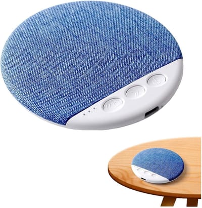 Dunne Luidspreker - Onder Kussen Geluid - Rustig Slapen - Geen Oordruk - 10 cm - Wit
