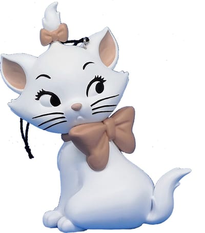 Disney© kerstornament - Marie - 3D - Wit