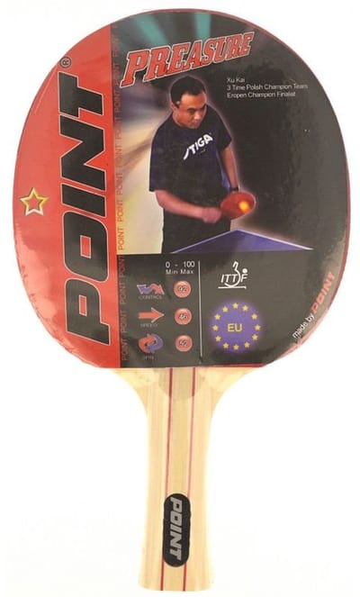 Point Preasure Tafeltennisracket - Ideale controle voor beginners