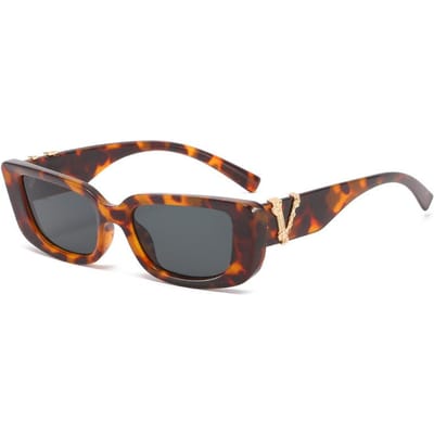 Nieuwe Cat Eye Zonnebril Dames Retro Klein Vierkant Zonnebril Hoge Kwaliteit Luxe Designer Brillen Vintage Damesbril Other