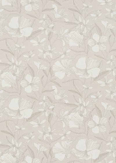 Erismann Vinylbehang 10519-32 - La Terasse - Bloemen Beige - 53cm x 10.05m