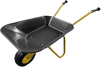 Thuys – Kruiwagen Kind – Kruiwagen Speelgoed – Tuingereedschap Kind – 82 x 43 x 34cm – Zwart