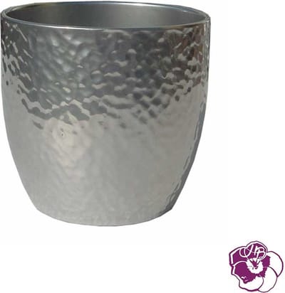 Maceta Boston Silver - Plantenpot - Bloempot - Keramiek - 20cm -