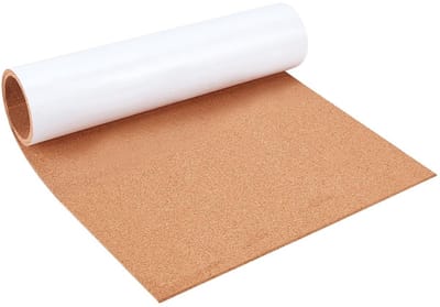 Dailygoods- Kurkrol 30 x 60 cm - Zelfklevende Kurkmat 3 mm - Wanddecoratie - Doe-het-zelf Ambachten - Sterke Kleefrug - Creatieve Ervaring - Kurkplaat