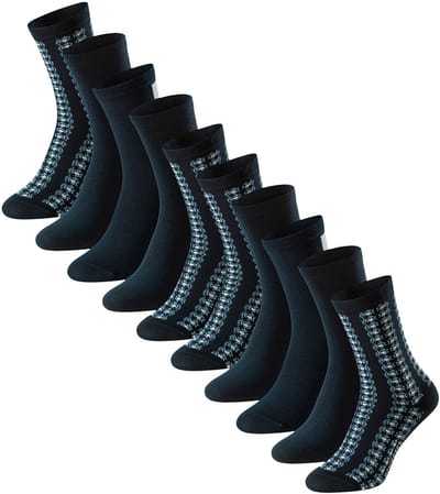 Schiesser Dames sokken 10 pack Bluebird