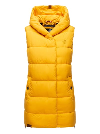 Navahoo dames lange gewatteerde bodywarmer Madilynaa – Warm & Comfortabel