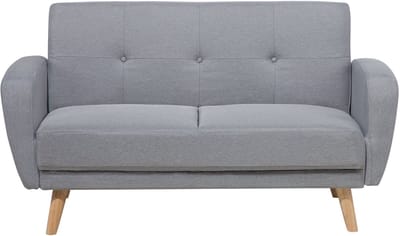 FLORLI - Slaapbank - Lichtgrijs - Polyester