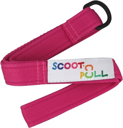 Kind Steppen Riem - Scooter Draagband - Veilig Vervoer - Draagbaar en Wasbaar - 76 cm Lengte - Roze