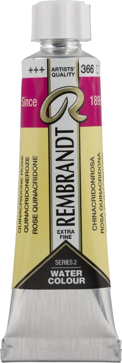 Rembrandt Aquarelverf Tube 10 ml Quinacridoneroze 366