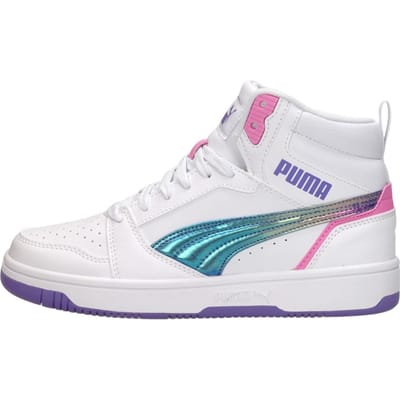Puma Rebound v6 Mid Bouncy Sky Sneakers wit - Dames