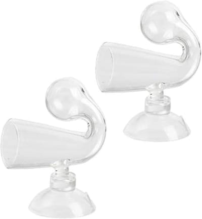 Allecta - Glas CO2 Tester voor Zoetwater Aquarium Planten - 2 Stuks - Drop Checker