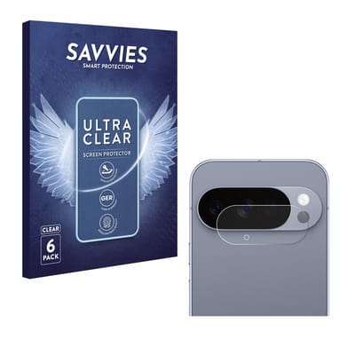 Savvies - Screenprotector voor Google Pixel 10 Pro (ALLEEN Camera Lens) - Folie Beschermfolie transparant 6 Stuks