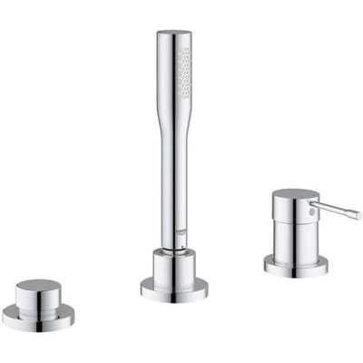 Grohe Essence New 3-hole bath combination without spout 19976001