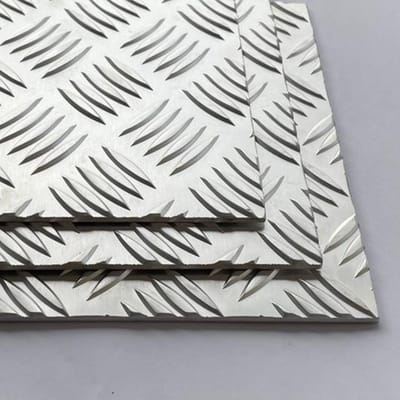 Aluminium Tranenplaat 5-Traans – Gebeitst - 5/6,5mm, 1000x500mm