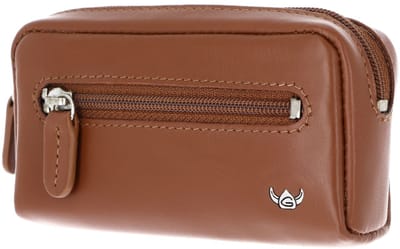 Golden Head Leren sleutelgeval Polo RV-Schlüsseletui 5068 Cognac bruine