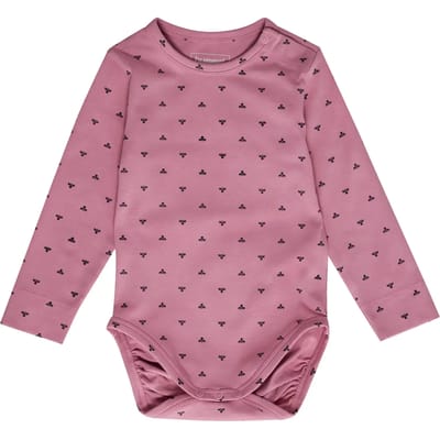 Baby romper met lange mouwen Hummel Mini AOP