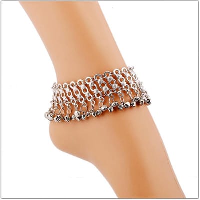 Vintage Meerdere Laags Bellen Enkelband Voetsieraad Boho Zomer Strand Blote Voeten Sandalen Bedeltjes Anklet Vrouwen Benen Accessoires brown