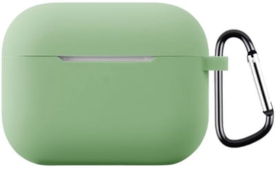 Hoesje Geschikt voor AirPods Pro 3 - Dun Siliconen Case - Matcha Groen
