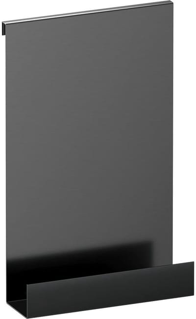 Brauer Doucherek Hangend - met Glasklem - Gunmetal Geborsteld Pvd