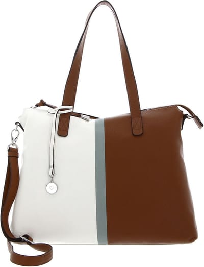 PICARD Schoudertas Stripes Shoulder Bag White Li-K Veelkleurig