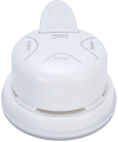Hoekpons - Papierpons - Kaarten Maken - Snijdt 4 Vel - R4 7 10mm - Wit