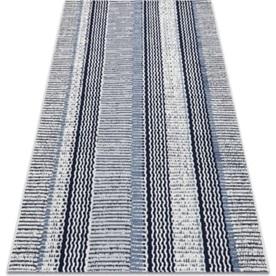 Kleden Rugsx Sisal tapijt SISAL COLOR 47276/396 Strepen witkle 80x150 cm