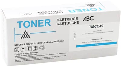ABC huismerk toner geschikt voor Minolta TNP-49C cyan voor Bizhub C3351 C3851 C3851FS TNP49 C TNP 49