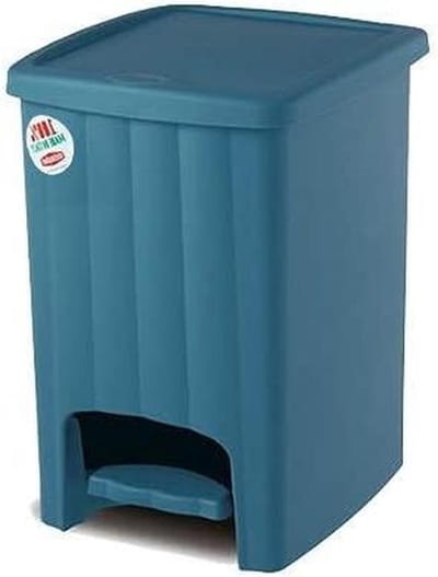 Pedalemmer - Afvalemmer Pedaal - Hygiënisch Afval Scheiden - Kantelbeveiliging - 4.5 Liter - Blauw