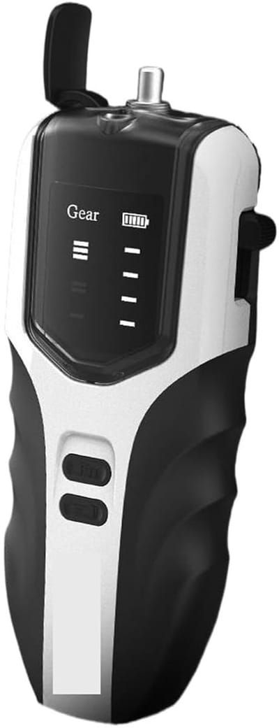 Glasvezelkabel Tester - Breuk Detector - Fouten Lokaliseren - Rood Licht Indicatie - 5 MW - Zwart