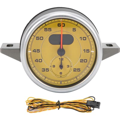 Dashboardmeter Klok Auto-interieur Herverpakking Vervanging voor MACAN 2014-2021 Yellow
