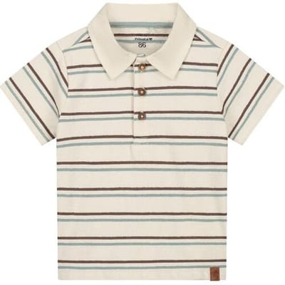 Prénatal peuter polo Dark Off-White 74 heren