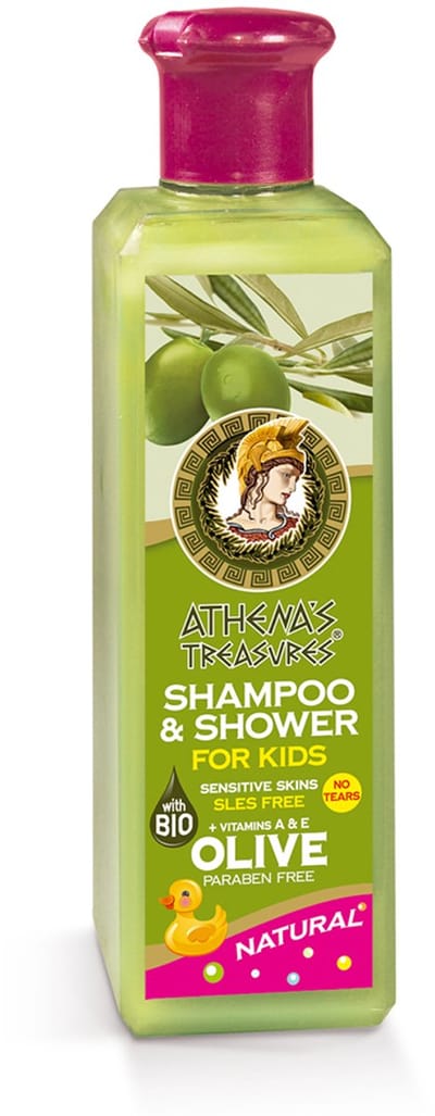 Pharmaid Athena’s Treasures Shampoo & Shower Gel For Kids – Milde 2-in-1 Shampoo en Douchegel voor Kinderen (250ml)