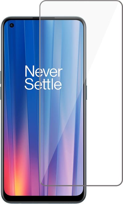 Screenprotector geschikt voor OnePlus Nord CE 2 - Gehard Glas Beschermglas Tempered Glass Screen Protector
