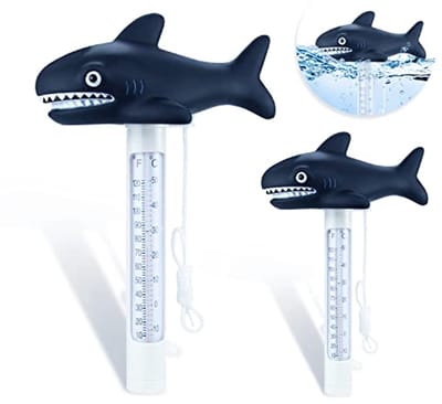 2 Stuks Thermometers voor Zwembaden en Vijvers met Lange String - Snelle en Nauwkeurige Temperatuuraflezingen