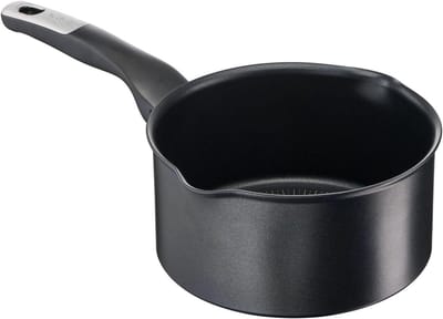 Steelpan - Kookpan - Sausen Maken - Titanium Anti-aanbaklaag - 20 cm - Zwart