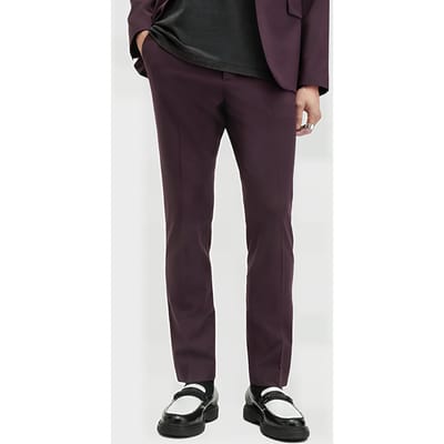 AllSaints Lisle Trouser Port Purple Taglia: W30 | Pantaloni Outlet | Uomo | Viola