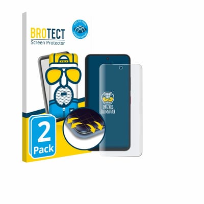 BROTECT - Screenprotector voor Telekom T Phone 3 Pro - Folie Beschermfolie matte volledig dekking 2 Stuks