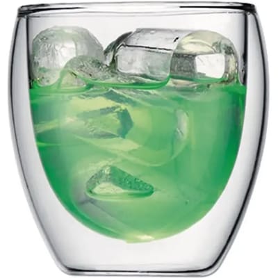 set van 2 dubbelwandige glazen 25cl - bodum - 4558-10