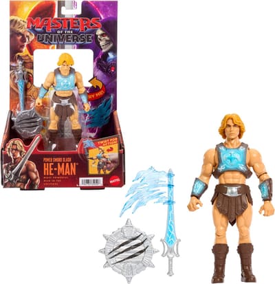 Masters of the Universe 2026 filmfiguurtje - He-Man met Powerzwaard voorzien van een draai- en loslaatfunctie