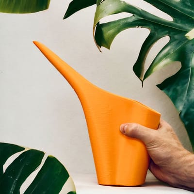 FLORIVA™ Design Plantengieter – Moderne Kamerplanten Gieter – Minimalistische Design Gieter – 3D Geprinte Watergieter – 0,5 Liter