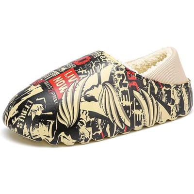 Heren Pantoffels Heren Schoenen Dames Koppel Slippers Zacht Zwart Merk Wit Zwart Voor Thuis Casual Winter Herfst Heren Slides Muiltjes 41 beige